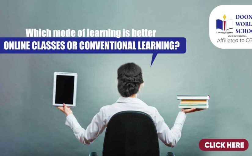 Which mode of learning is better: Online classes or Conventional Learning?
