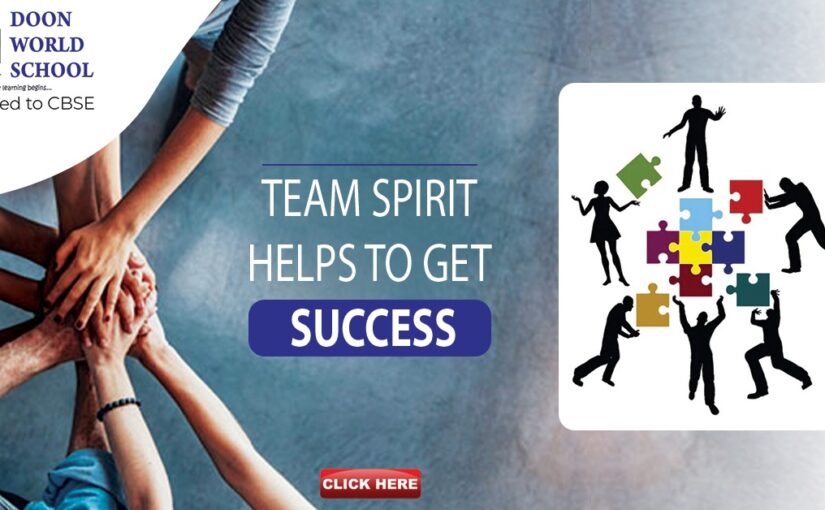 TEAM SPIRIT HELPS TO GET SUCCESS