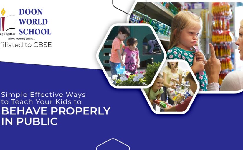 Simple Effective Ways to Teach Your Kids to Behave Properly in Public