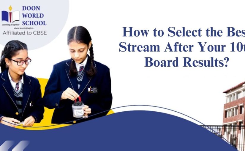 How to Select the Best Stream After Your 10th Board Results?