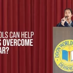 How schools help with stage fear