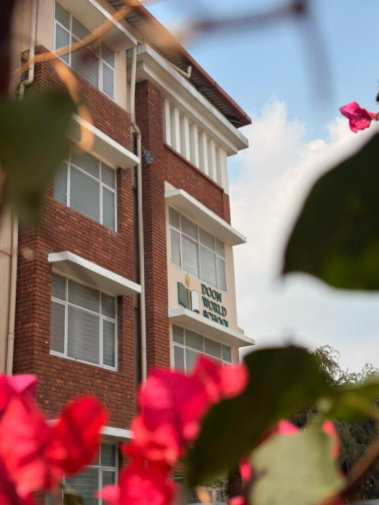 Doon World school building