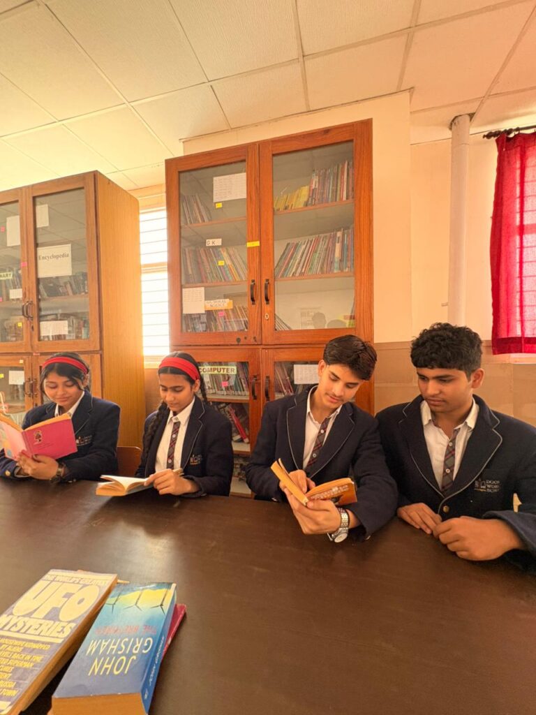 Doon world school Library