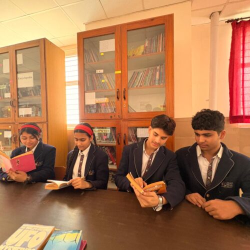 Students learning at Doon World School Dehradun