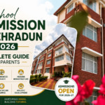 School Admission in Dehradun 2026 guide featuring Doon World School campus for parents seeking CBSE school admissions.