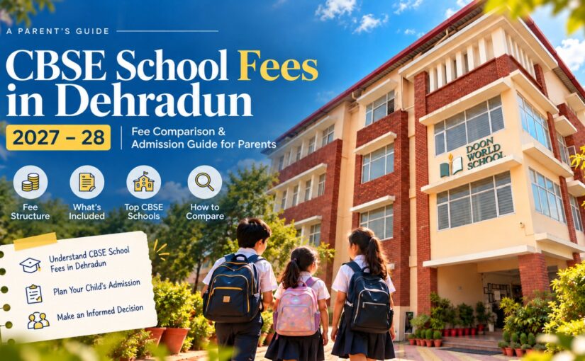 CBSE School Fees in Dehradun 2027-28: What Parents Should Know Before Admission